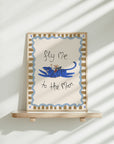 Fly Me To The Moon Art Print