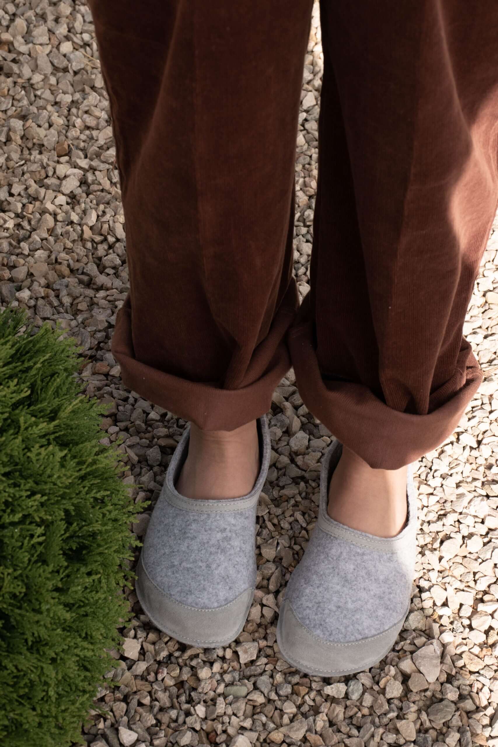 Barefoot Indoor Felt Slippers