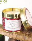 Joyeux Noël Candle in a Matt Gold Tin
