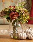 Handcrafted Wooden Pumpkin Trio for Autumn Decor