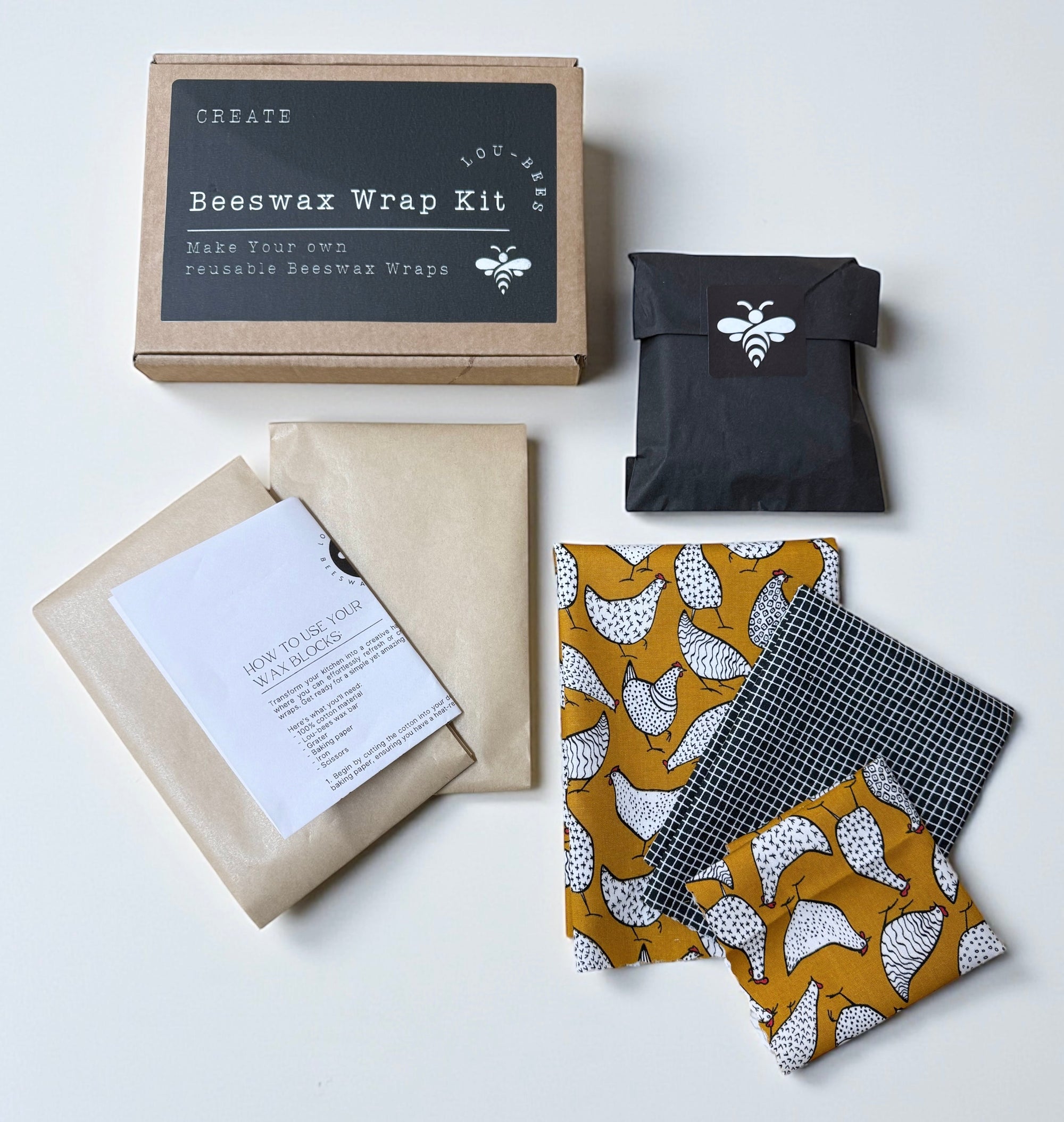 Beeswax Wrap DIY Kit
