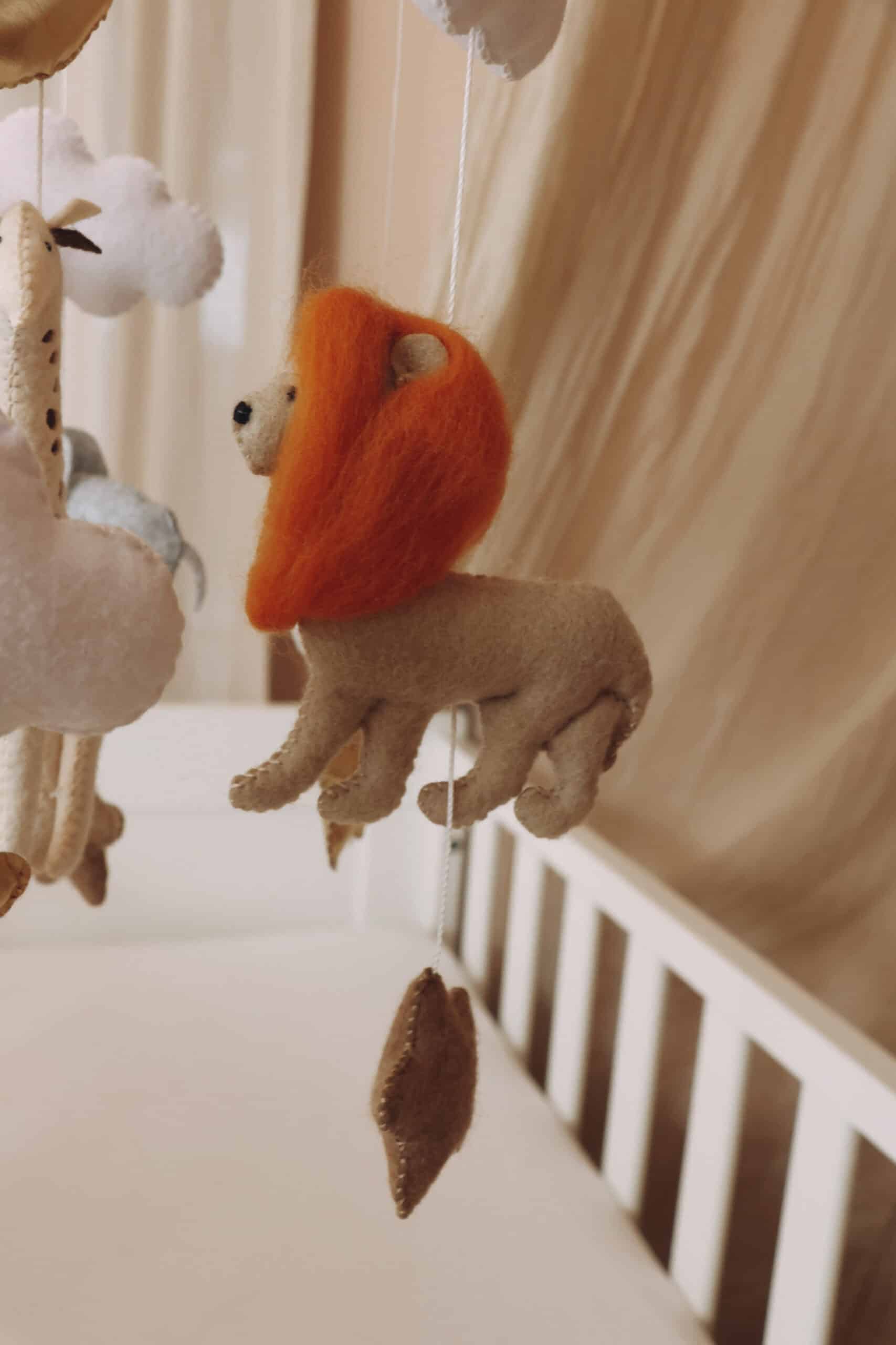 Handmade Safari baby mobile-6