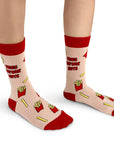 Fries Before Guys Bamboo Socks