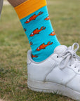 Guppy Fish Bamboo Socks