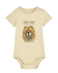 Adorable Red Chow Chow Baby Bodysuit – Perfect for Little Paw-sitives!