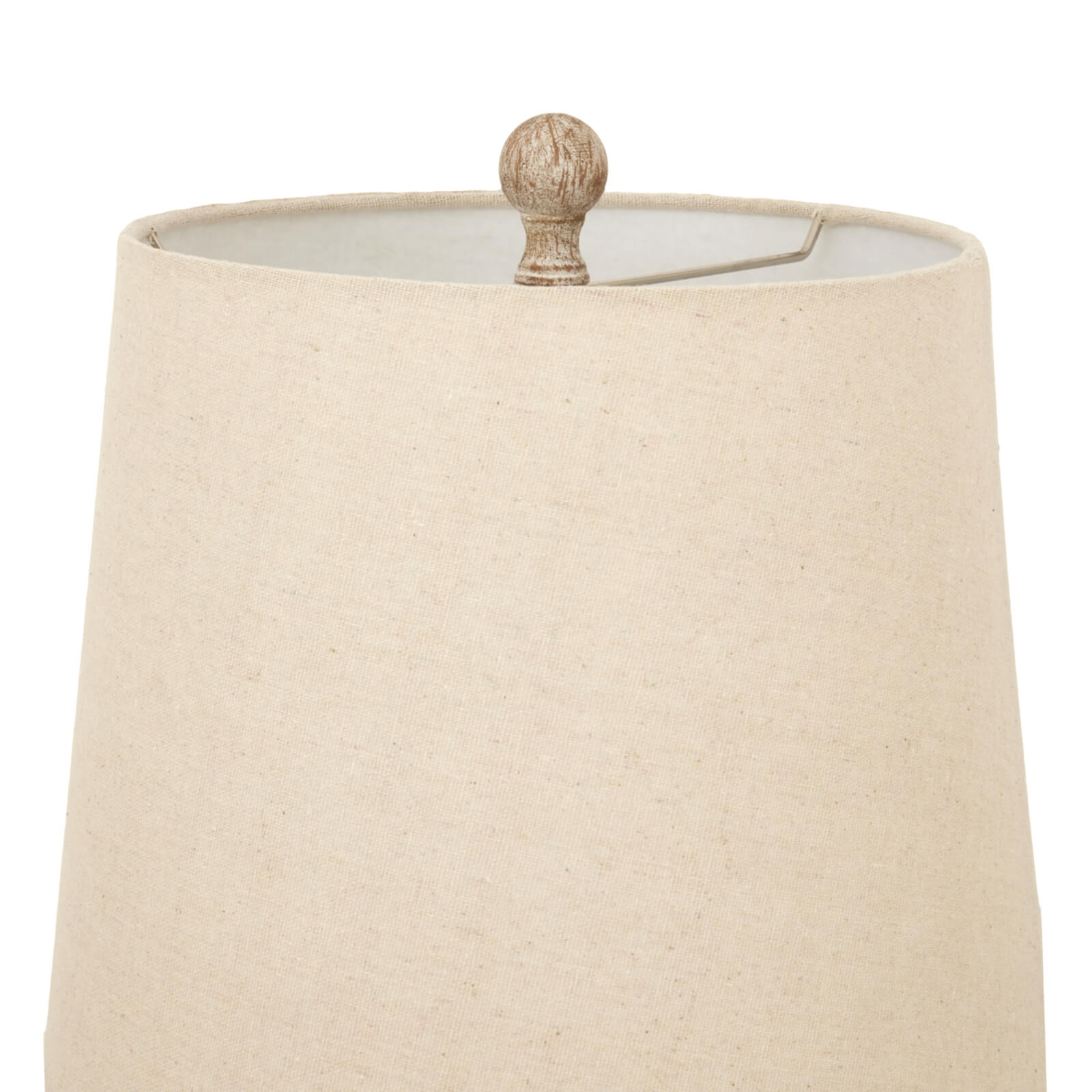 Elegant Chiaro Candlestick Lamp | Linen Shade Table Light