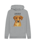 The Snack Sensei Hoodie: Featuring the Fox Red Labrador