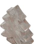 Brown Mini Ceramic Christmas Tree Modern Holiday Decor