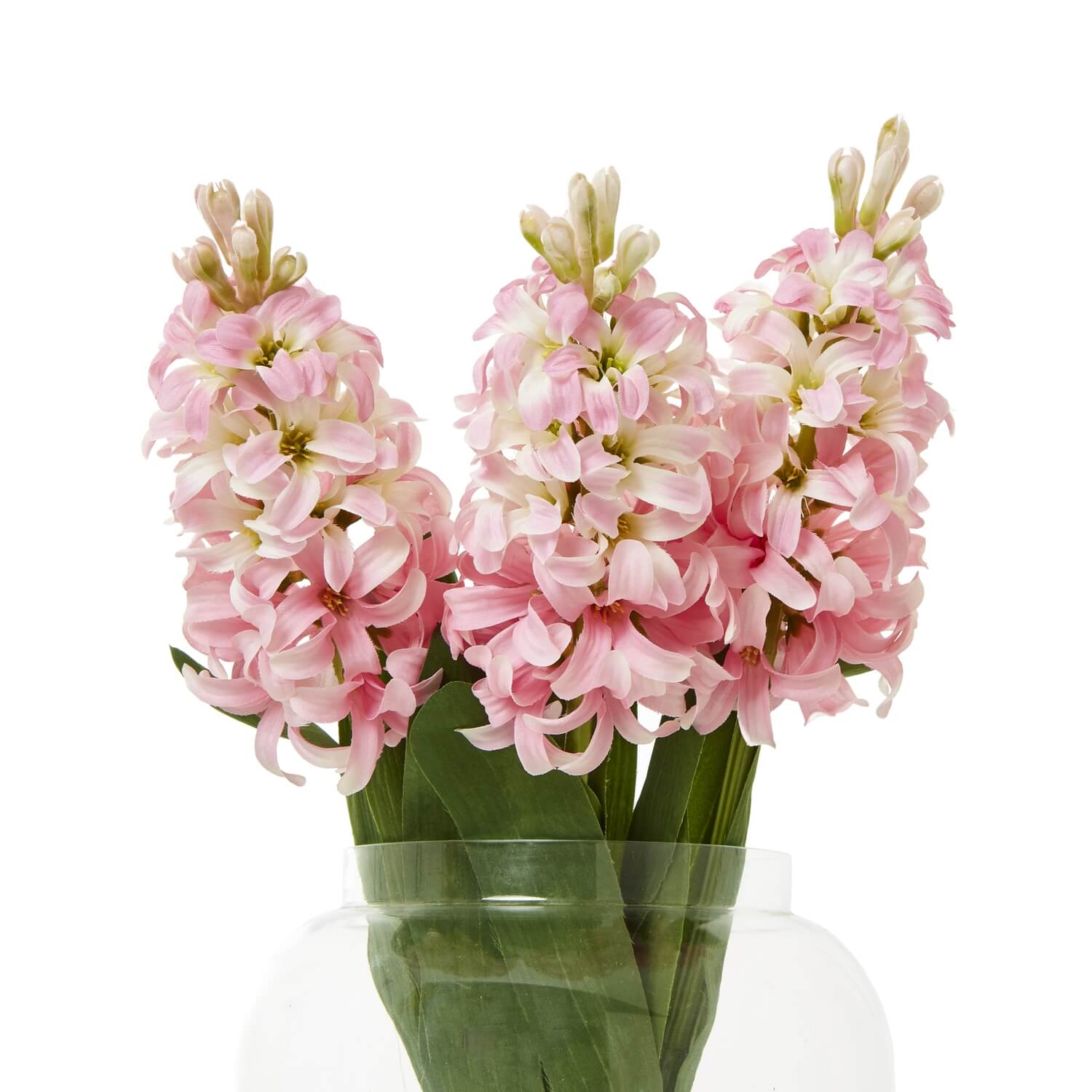 Luxury Pink Hyacinth Stem | Elegant Floral Decor