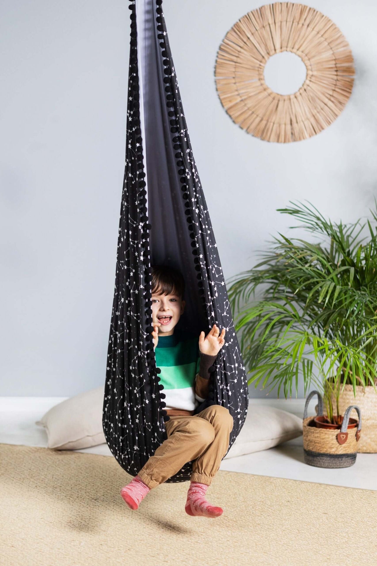 Kids Cocoon Hammock – Safe, Fun &amp; Comfortable Swing by Sówka at brixbailey.com