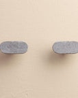 Veena Grey Stone Drawer Knobs