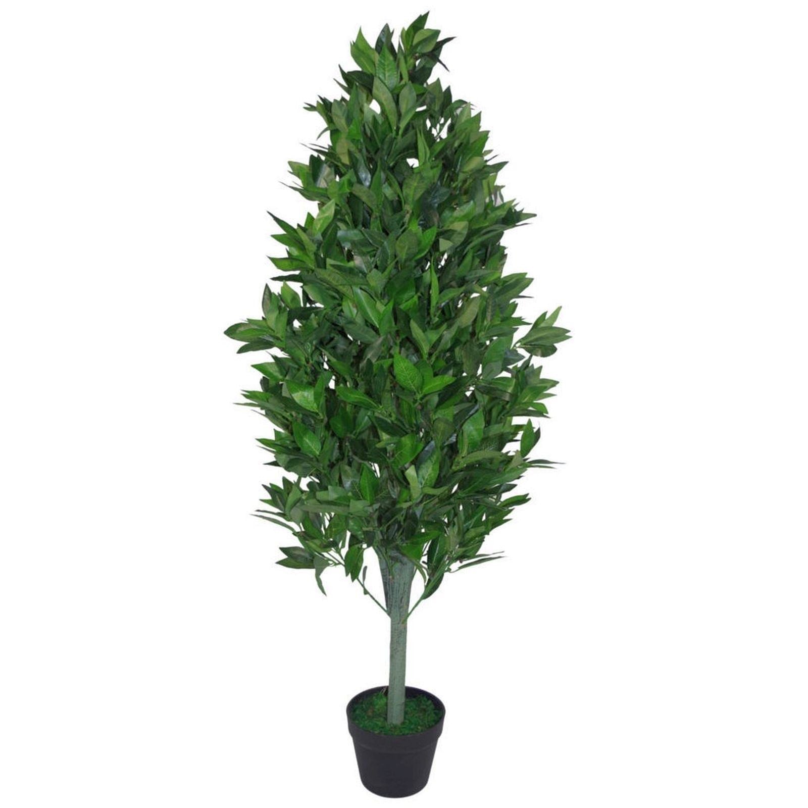 Artificial Bay Tree Topiary Laurel Trees Cone 120cm Plants-0