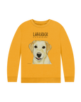 Crumb Catcher in Chief – The Yellow Labrador Kids' Sweatshirt