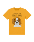 Tiny Royal, Big Attitude: Eco Kids Tee Featuring Their Noble Fluffy Shadow