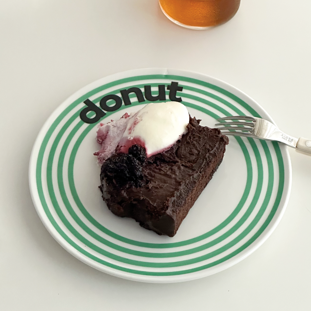 Striped Dessert Plate-2