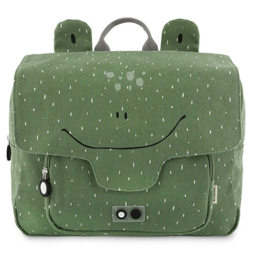 Children's Cotton Backpack with Chest Strap, Water-Repellent