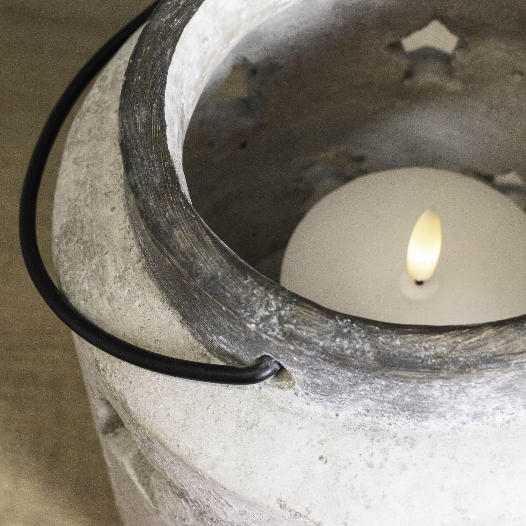 Stunning Large Stone Star Lantern | Elegant Outdoor Decor