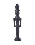 Black Nordic Style Wooden Nutcracker