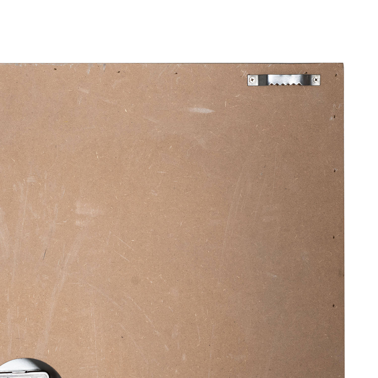 Grey Square Wall Clock with Roman Numerals