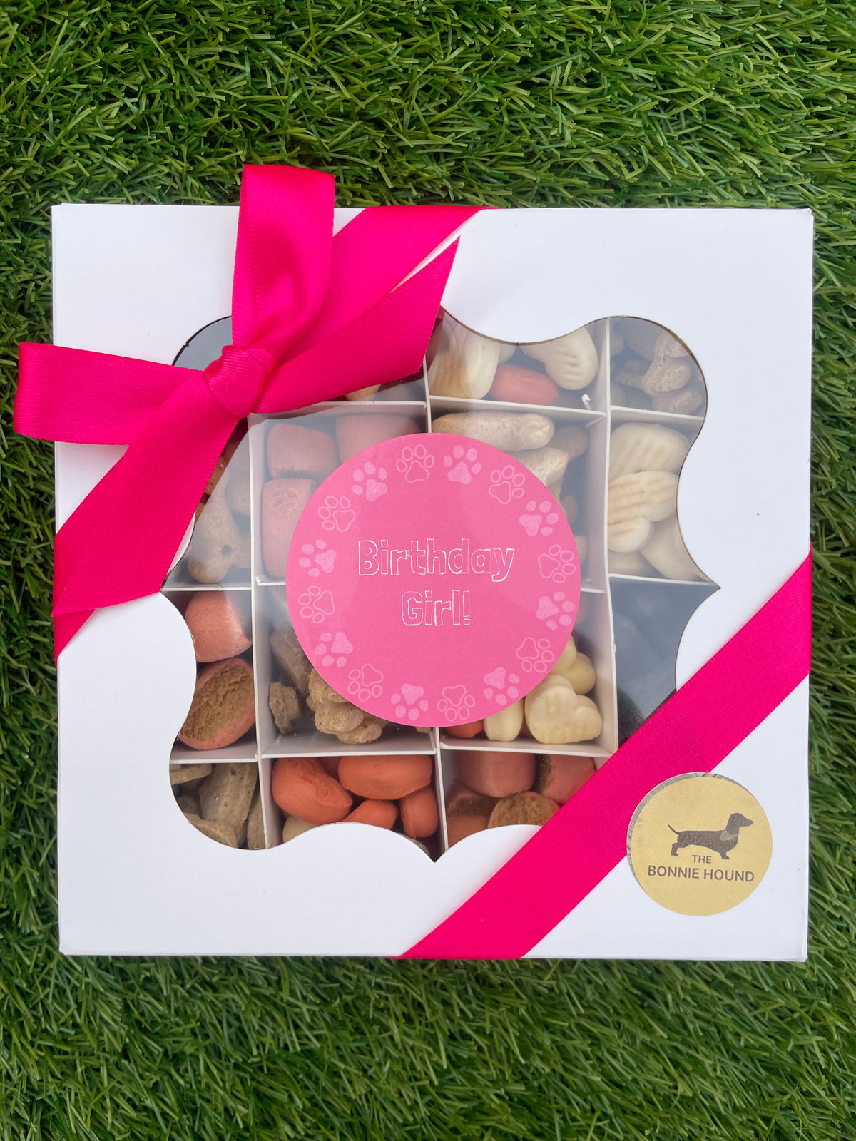Birthday Girl Biscuit Treat Box