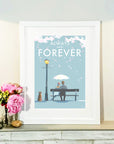 Always and Forever Vintage Poster