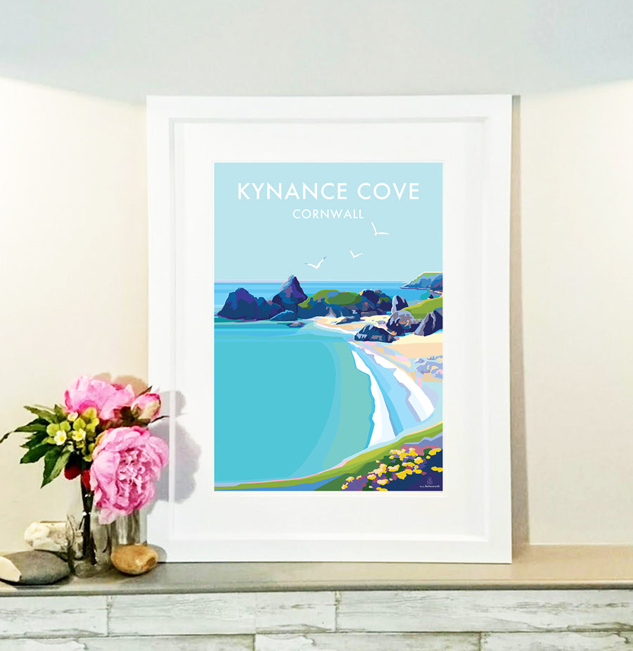 Kynance Cove Coastal Art Print