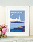 Whitley Bay Seaside Poster