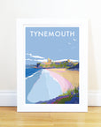 Tynemouth Seaside Poster