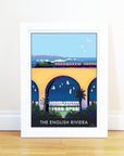 The English Riviera Steam Train Print and Poster