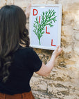 Dill Herb print from an original painting, choice of sizes, available framed and unframed