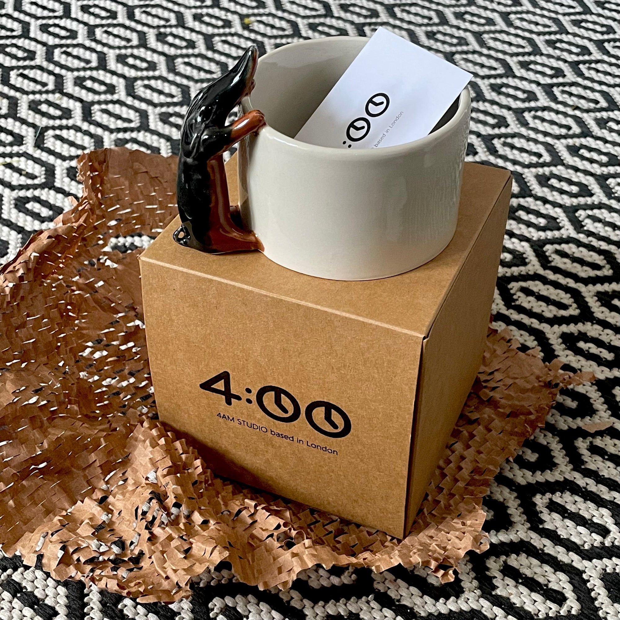 Dog Mug with Pet Handle