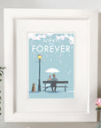 Always and Forever Vintage Poster