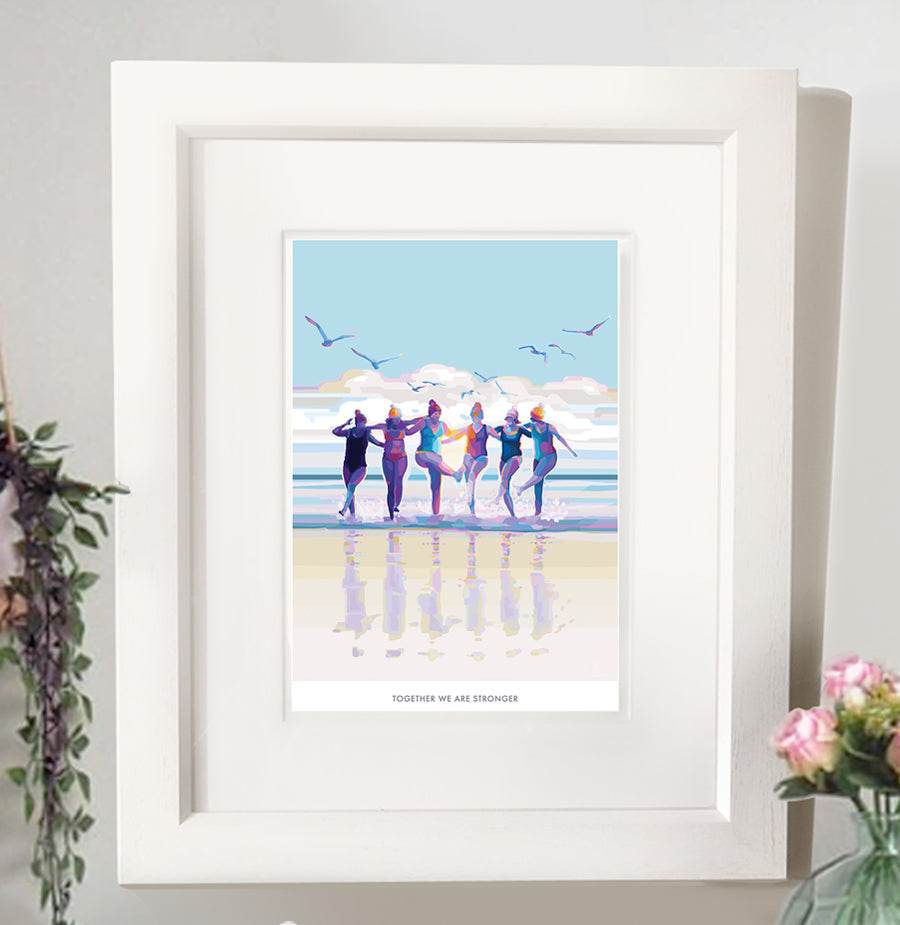 Together We Are Stronger Vintage Poster