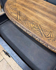 Antique Carved Oak Side Table Console Table Hall Table Drawer Desk Furniture