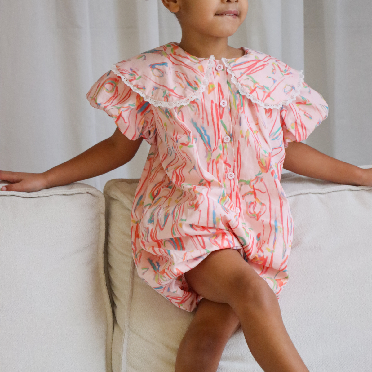 Sunset Muse Romper