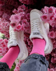Plain Bamboo Socks - Bubblegum Pink