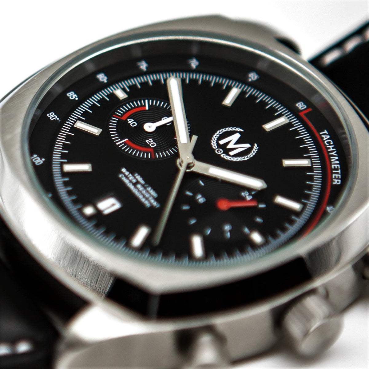 Classic Driver Chronograph, Black And Red Strap (PRE-ORDER NOW)