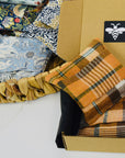 Hand Warmers – Soft Burnt Orange Highland Tartan