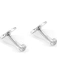 Ditton Round Silver Cufflinks