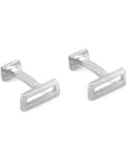 Soames Gate Silver Cufflinks
