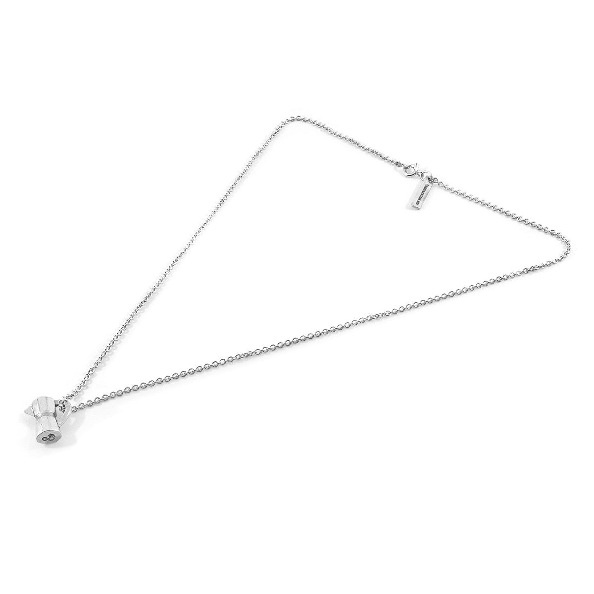 GUSTATORY Coffee Moka Pot Silver Necklace Pendant
