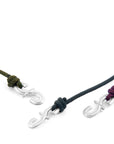 Iron Grey Mr Shaw Signature Silver and Rope Bracelet