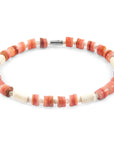 Pink Maisie Silver and Freshwater Shell SKINNY Bracelet