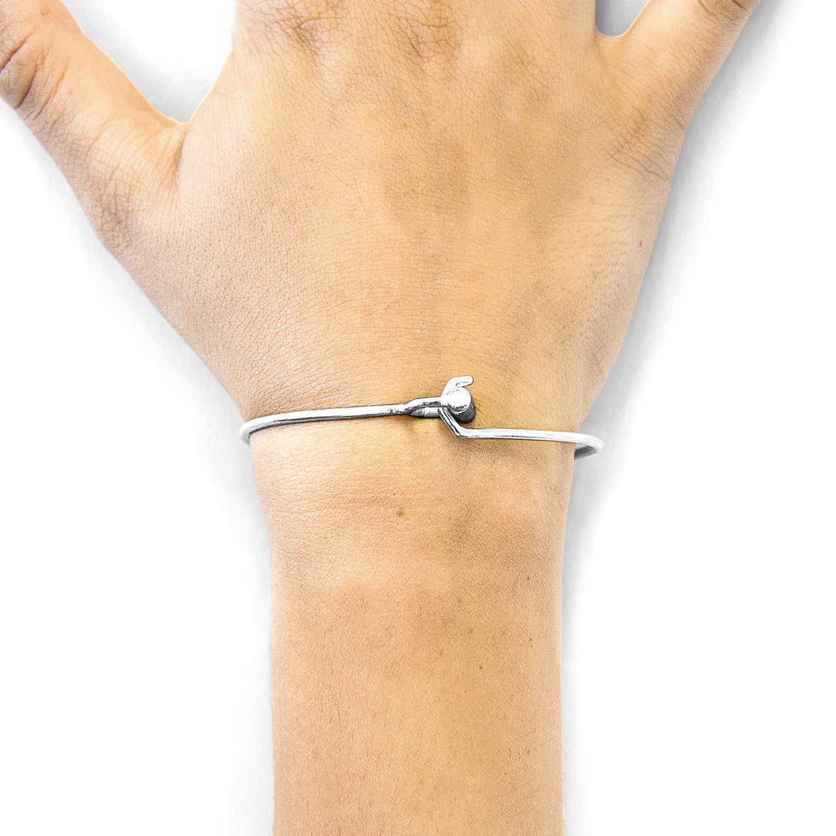 Hardy Buckle Midi Geometric Silver Bangle