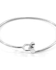 Hardy Buckle Midi Geometric Silver Bangle