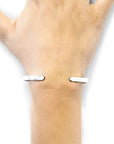 Reynolds Element Midi Geometric Silver Bangle