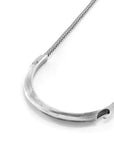Classic Grey Hove Silver and Rope Bracelet