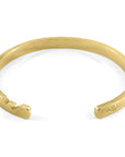 Axton Anchor Cutout Wayfarer 9ct Yellow Gold Bangle