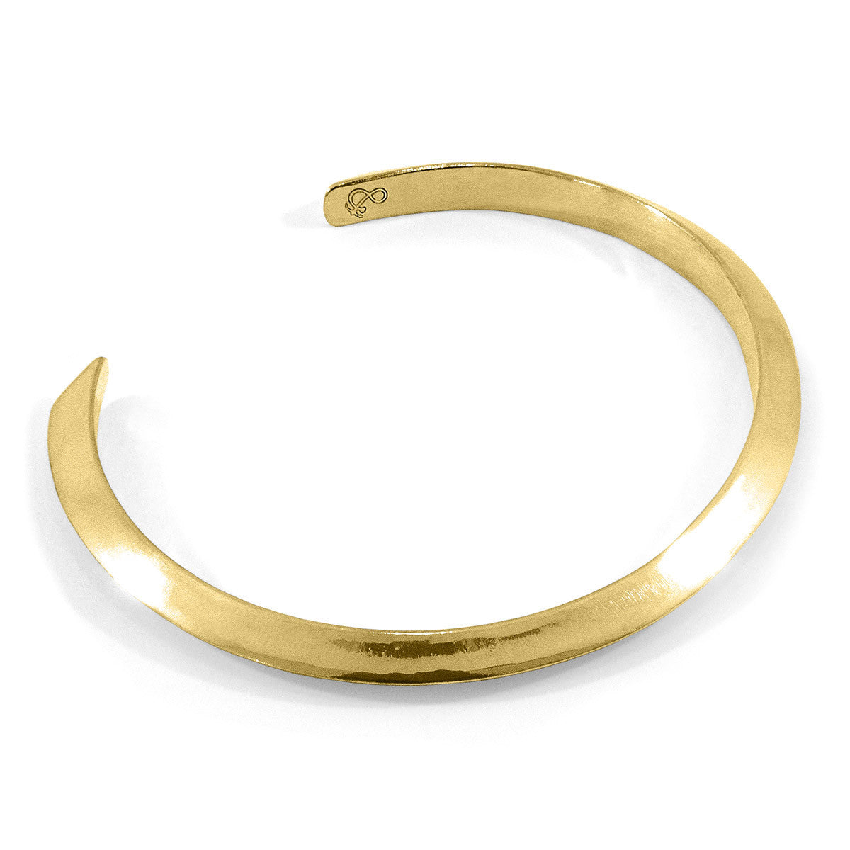 Benson Triagonal Maxi Wayfarer 9ct Yellow Gold Bangle