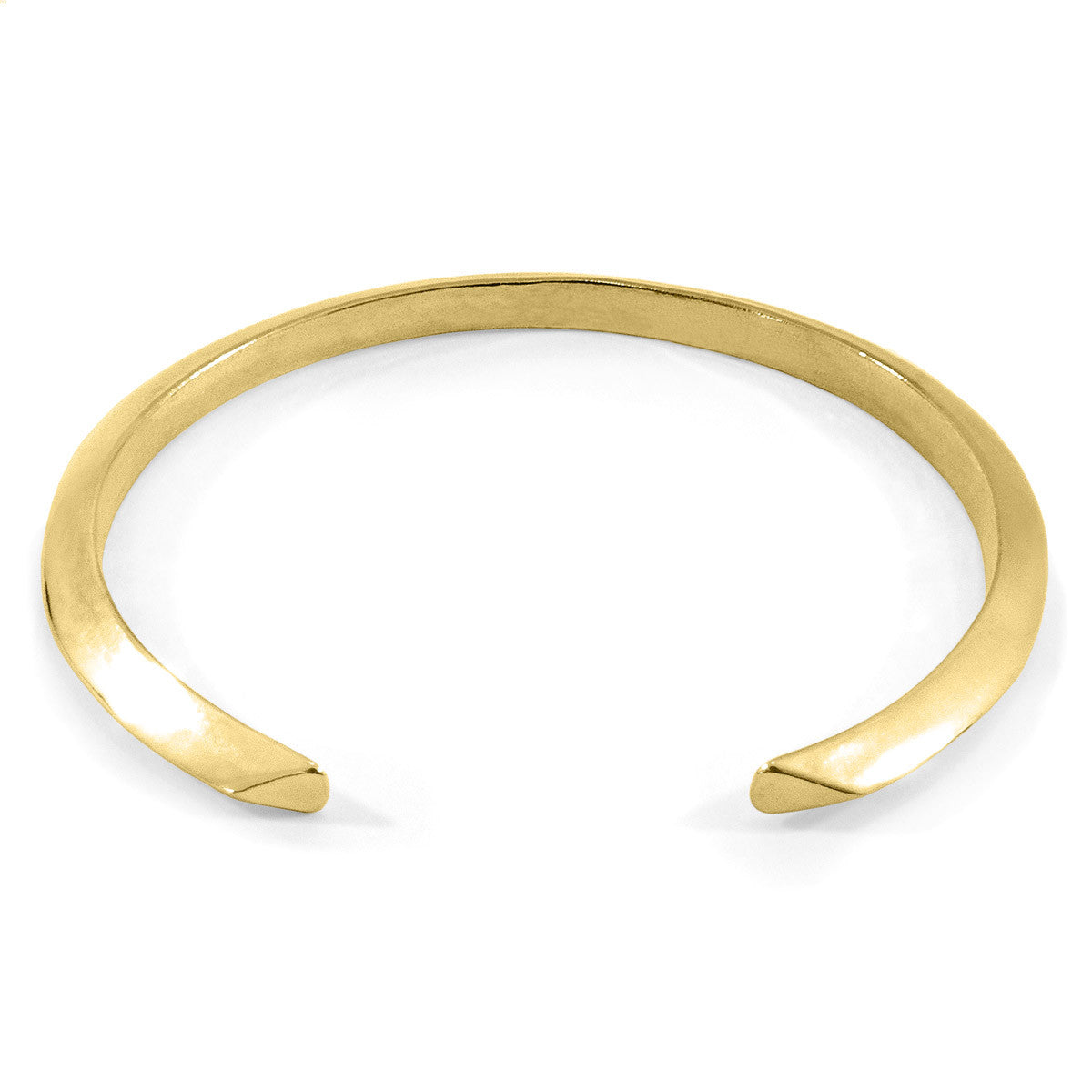 Benson Triagonal Maxi Wayfarer 9ct Yellow Gold Bangle